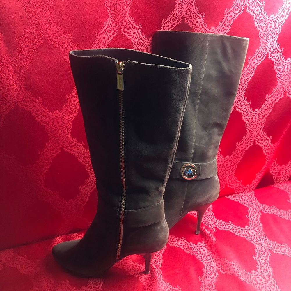 Michael Kors Shoes | Caroline Boots / Booties Regular Chocolate Brown, - Picture 4 of 4